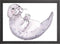 ZEEHOND A2 POSTER IN LIJST - JOYIN