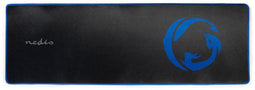 Nedis GMPD300BK - Muismat Gaming - Antislip Onderlaag - Blauw