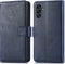 iMoshion Hoesje Geschikt voor Samsung Galaxy A13 (5G) / A04s Hoesje Met Pasjeshouder - iMoshion Luxe Bookcase - Donkerblauw