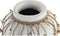 Vaas DKD Home Decor Blauw Wit Schelpen 20 x 20 x 26 cm (2 Stuks)