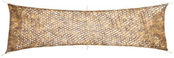 vidaXL - Camouflagenet - met - opbergzak - 519x142 - cm - zandkleurig