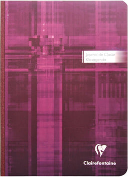 Clairefontaine schoolagenda, 2-talig, eeuwigdurend 5 stuks