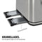 Brabantia BBEK1031N - Broodrooster - 4 Sleuven 1800 Watt RVS