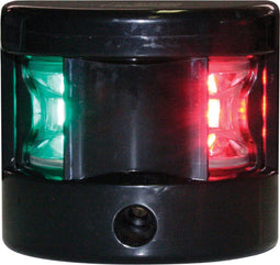 FOS serie 12 LED navigatieverlichting - 2-kleuren (groen/rood) = Zwart