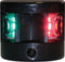 FOS serie 12 LED navigatieverlichting - 2-kleuren (groen/rood) = Zwart