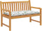vidaXL - Tuinbankkussen - 100x50x7 - cm - oxford - stof - bladpatroon