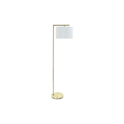 Vloerlamp DKD Home Decor 35 x 44 x 159 cm Gouden Metaal Wit 220 V 50 W