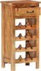 vidaXL - Wijnkast - 40x30x80 - cm - massief - acaciahout