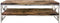 Richmond Interiors TV-dressoir Kensington 2-planken (Silver)