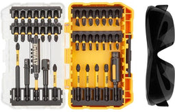 DEWALT ACCESSOIRES 38-DELIGE FLEXTORQ SCHROEFBITSET MET ZONNEBRIL | IN TOUGH CASE - DT70740T-QZ
