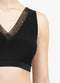 Chantelle Bralette - Kanten top met vulling - Brede bandjes - Zwart - XXL