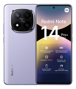 Xiaomi Redmi Note 14 Pro+ 5G Dual SIM 512GB lavender purple