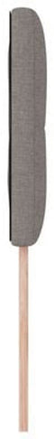 vidaXL - Hoofdbord - Met - Knopen - Taupe - 100 - cm