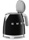 Smeg KLF05BLEU - Mini Waterkoker - 0,8L - 1400W - Zwart