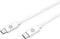 Celly USBCUSBCCOTTWH - Oplaadkabel - 1,5 meter - 100 W - Wit