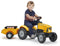 FALK SuperBuilder traptractor - motorkap en aanhanger open - van 2 tot 5 jaar