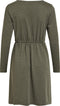 VILA VIJUNER LS DRESS - Jurk met aansnoer taille - M