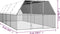 vidaXL - Kippenhok - 3x8x2 - m - gegalvaniseerd - staal