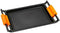 Gladde Grillplaat 35 cm Zwart