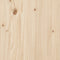 vidaXL - Schuifdeur - 80x1,8x214 - cm - massief - grenenhout - wit