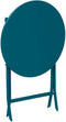 Hespéride - Luxe Bistrotafel - Greensboro Tafel - Eend Blauw - 60x60x71cm