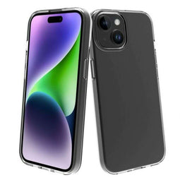 Muvit iPhone 15 - Telefoonhoes - Plastic - Transparant