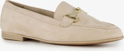 Tamaris dames loafers - elastische instap met gesp - beige - Maat 39