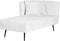 RIOM - Chaise longue - Gebroken wit - Rechtszijdig - Stof