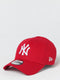New Era 940 LEAG BASIC - New York Yankees Cap - 9FORTY - Rood (One size)