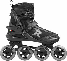 Roces - PIC TIF 80 - Skeelers - Cool Breath systeem - Zwart - Grijs - 40