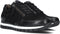 Gabor 96.438 - Lage Sneakers - Suède met krokodillenprint - Zwart - Maat 39