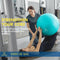 ProBody Pilates Yoga Ball Classic - Pilates Balansoefenbal - 75 cm - Zilver