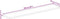 vidaXL - Tafelblad - rechthoekig - 160x30x2,5 - cm - massief - mangohout