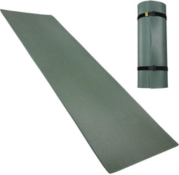 NOMAD® Yogamat | Luchtbed Ondermat | 180x55 | 10 mm dik | Waterdichte Fitness mat | Extra verstevigde bodem | Incl compressiebanden