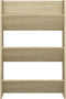 vidaXL-Wandschoenenkasten-2-st-60x18x90-cm-spaanplaat-sonoma-eiken
