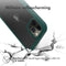 Accezz 360° Full Protective Cover iPhone 14 Pro - Militaire valbescherming tot 1,5 meter - Groen