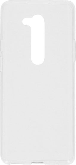Hoesje Siliconen Geschikt voor OnePlus 8 Pro - Softcase Backcover smartphone - Transparant