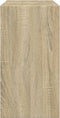 vidaXL - Wastafelkast - 63x29x55 - cm - bewerkt - hout - sonoma - eikenkleurig