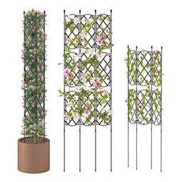 Coast Plantsteunen - 3-Pack Zwart - 19 x 64 inch (48 x 164 cm) (3-pack)