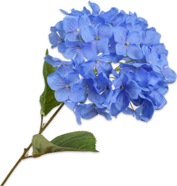 Silk-ka Kunstbloem-Zijden Bloem Hortensia Steel Blauw 69 cm Voordeelaanbod Per 2 Stuks