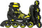 Roces Jokey 3.0 - Inline Skates - Verstelbaar 26-29 - Zwart Groen
