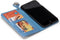 GranC - drukknopen wallet hoes - Geschikt voor iPhone SE (2022 / 2020) / 8 / 7 / 6(s) - Lichtblauw