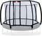 Avyna trampoline veiligheidsnet rond Ø430 cm (14) - Zonder palenconstructie - Zwart