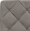 vidaXL - Hoofdbordkussen - 90 - cm - stof - taupe