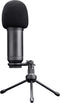 Trust GXT 252+ Emita Plus - USB-studiomicrofoon - Cardioïde opnamepatroon - Zwart