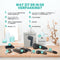 Vulpes Goods® BeautyCare - Elektrische Eeltverwijderaar PRO - 10-delige Pedicureset - USB Oplaadbaar - IPX7 Waterbestendig (2 stuks)
