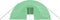 vidaXL - Tuinkas - met - stalen - frame - 60 - m² - 10x6x2,85 - m - groen