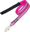 Hondenriem Red Dingo Reflecterend Fuchsia (2 x 120 cm)