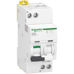 Schneider Acti9 iDD40T - Differentieelschakelaar 10A 1P+N Type AC 300mA - Wit