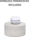 BOLDR - KELVIN - Infraroodverwarming - Smart Heater - Wit - Small - 960 x 500 x 12 mm - 450W